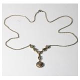 14k Diamond Necklace w/ 40 Diamonds