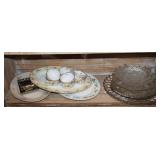 Approx 20pcs China & Glass, Platters, etc
