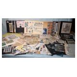 Stamp Collection lot; many US, Civil War Era