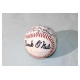 Negro League Signed Baseball; Bob Motley, Buck