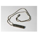 Tiffany & Co. 1837 Bar Pendant 18"