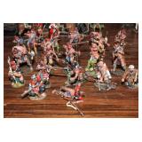 Lot Of Hand Painted Lead Soliders