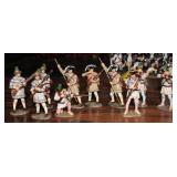 Lot Of Hand Painted Lead Soliders