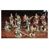 Lot Of Hand Painted Lead Soliders