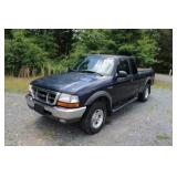 2000 Ford Ranger XL Club Cab with 4 X 4 Drive
