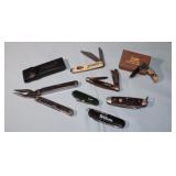 7 Pocketknives, including Boker