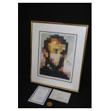 Salvador Dali Lincoln in Davivision w/ COA