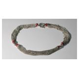 Tiffany & Co. .925 Enamel Multi Strand Mesh 17"