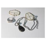 2pc Annika Witt Sterling Ring 6.5,