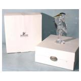 Swarovski Crystal Silver Heron (Retired)