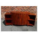 Mid Century Modern Mahg. Bowfront Buffet/Sideboard