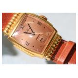 Elgin De Luxe 555 17 jewel watch 10k gold filled
