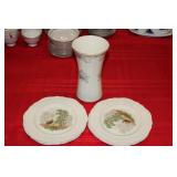 7pc Royal Doulton lot; Juliet Vase, 6pc Birbeck