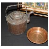 Copper Kettle & Strainer