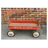 Vintage Rex Jet Red Wagon
