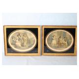 Antique Hand Colored etchings, Thomas Gaugan