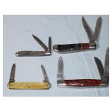 4 Wincheaster Pocketknives