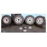4 Chevy Silverado 2500 Factory Wheels and Tires