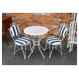 3pcs Metal Breakfast Table and Chairs