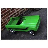 Green Pinto Pedal Car