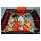 Hermes "Le Carnaval De Denise" Silk Scarf 90cm
