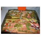 Hermes "Nuba Mountain" Silk Scarf 90cm