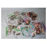 Nice Large lot Costume Jewelry; necklaces,