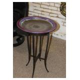 Large Chinese Charger 21" wide on a metal