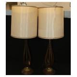 Pair of Mid Century Lamps