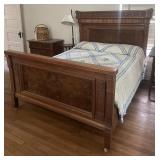 Antique Walnut Eastlake Bed