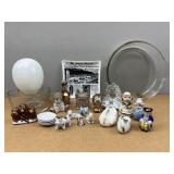 "Tomy Lee" Derby Dish; Toby Jug; Miniatures; Gla