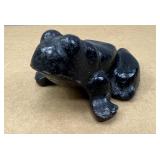 Black Cast Iron Frog