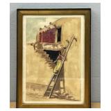 Pearl M. Daugherty Watercolor Print