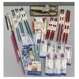 Wiss Shears; Assortment of Knitting & Handiwork Ne
