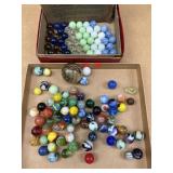 Vintage Marbles; Mah Tong Chinese Checkers Marbles