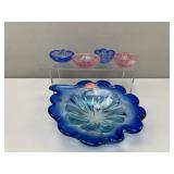 Murano Glass Dish & Trinket Dishes, Made in Italy