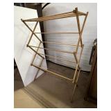 Collapsible Wooden Clothes Drying Rack