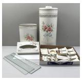Painted Bathroom Accessories; Porcelain Bath Fixtu