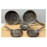 Cold Handle Skillets - Cowboy Skillets