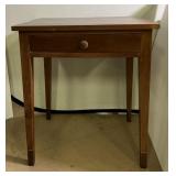 Cherry One Drawer Side Table