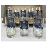 Libbey Glass University of  Michigan Wolverines Gl
