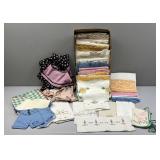 Pillowcases; Aprons; Hand Towels; Handiwork