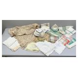 Lace Tablecloth; Luncheon Linens; Napkins; Handiwo