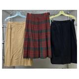 Ladies Vintage Wool Skirts