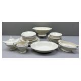 Mt Clemens Pottery Dishware; Erphila Germany Dish
