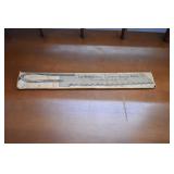 Antique Christy bread knife with original case