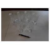 Waterford 6pc crystal stemware