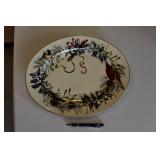 Lennox winter greetings platter