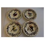 4 Lennox winter greetings plates