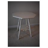 Painted wood table